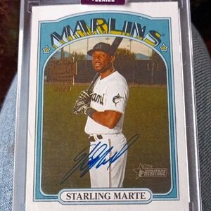 Sterling Marte Auto 1/1